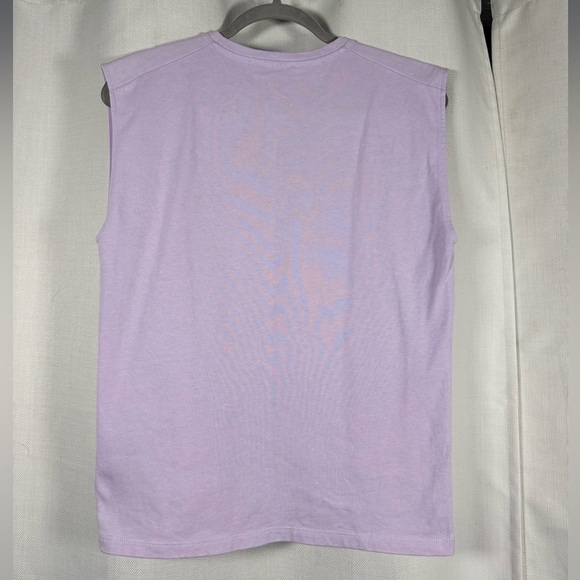 Babaton Lavender Purple Oversized Boxy Muscle Tank Top XXS - Picture 2 of 7
